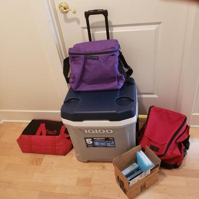 Rolling Igloo Cooler, Lands End Soft Sided Cooler and More (P-KD