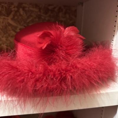 Sale Photo Thumbnail #317: Red hats
Hat box
Decor
Dress
Scarves

Hutch not included