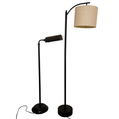 Two Metal Floor Lamps (BR2-EL)
