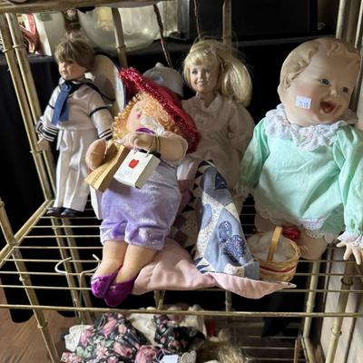 Sale Photo Thumbnail #335: Porcelain dolls

Shelf not included