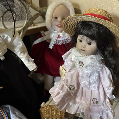 Sale Photo Thumbnail #334: Porcelain dolls

Shelf not included