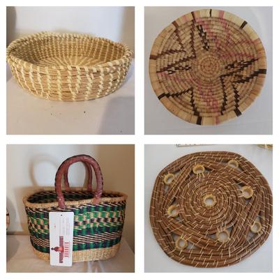 Sweet Grass Baskets, African Market Basket and More (P-KD)