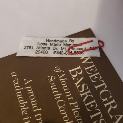 Sweet Grass Baskets, African Market Basket and More (P-KD)