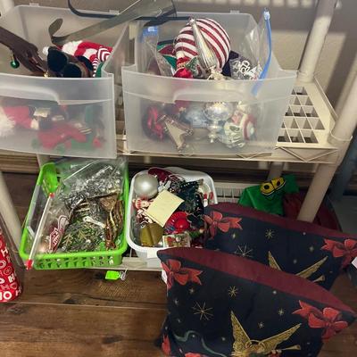 Sale Photo Thumbnail #371: Christmas ornaments and more

Shelf not included