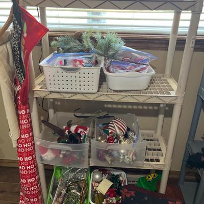 Sale Photo Thumbnail #369: Christmas ornaments and more

Shelf not included