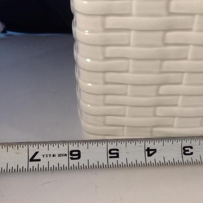 Set of Vintage Fitz and Floyd 'Kitchen Harvest" Canisters- Four Graduated Pieces