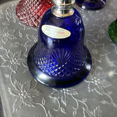 Avon perfume and Mikasa Platter