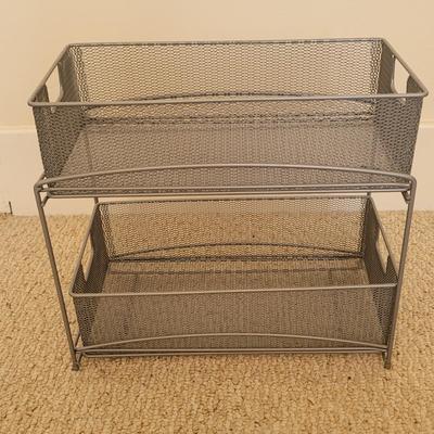 Mesh Wire Basket Office Storage Lot (BR2-EL)