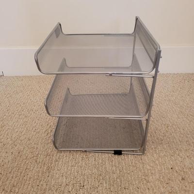 Mesh Wire Basket Office Storage Lot (BR2-EL)