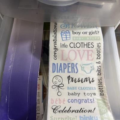 Sale Photo Thumbnail #419: Scrapbooks
Hole punches
Stickers
Scrapbook case

Table not included