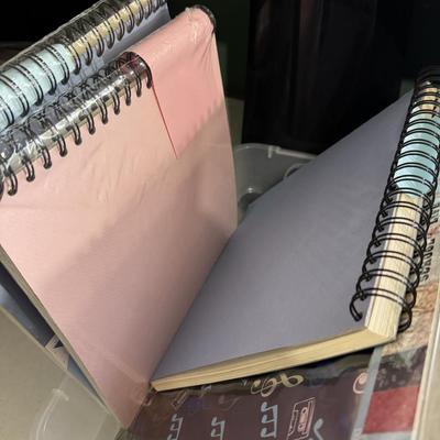 Sale Photo Thumbnail #411: Scrapbooks
Hole punches
Stickers
Scrapbook case

Table not included