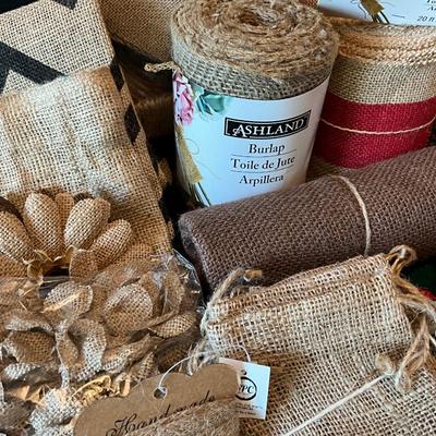 Burlap Crafting items