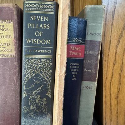 Sale Photo Thumbnail #478: History books
Planes
Dictionary

Shelf not included