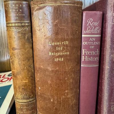 Sale Photo Thumbnail #476: History books
Planes
Dictionary

Shelf not included