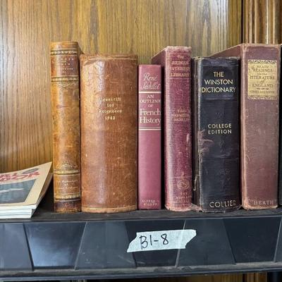 Sale Photo Thumbnail #474: History books
Planes
Dictionary

Shelf not included