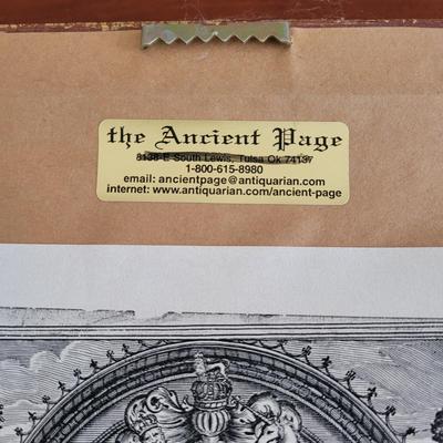 1661 A.D. King James Bible Leaf (BR2-EL)