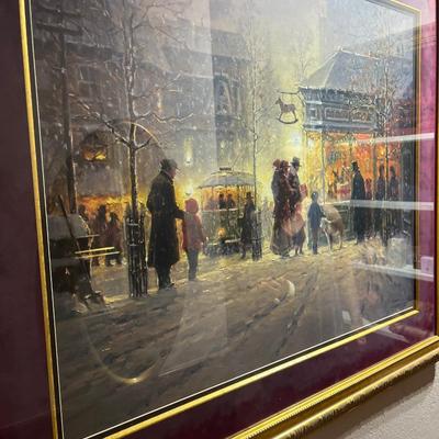 Sale Photo Thumbnail #486: Christmas Picture 42”x35”1/2
Mirror 36x18”1/2