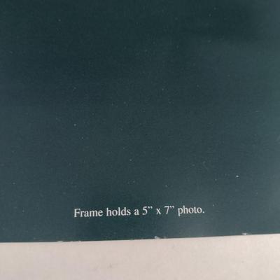 Belleek Parian China Picture Frame- Holds 5" x 7" Photo