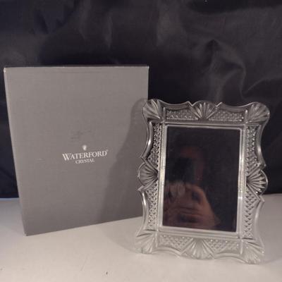 Waterford Crystal Picture Frame- Appears to Hold 4" x 6" Photo