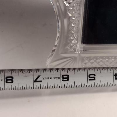 Waterford Crystal Picture Frame- Appears to Hold 4" x 6" Photo
