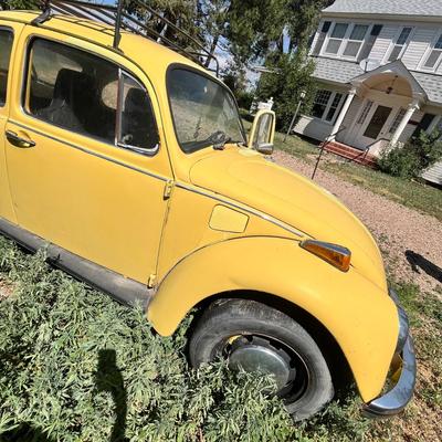 Lot 1 1972 VW Bug Beetle