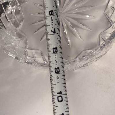 Gorham Crystal Salad Bowl- Cherrywood Pattern