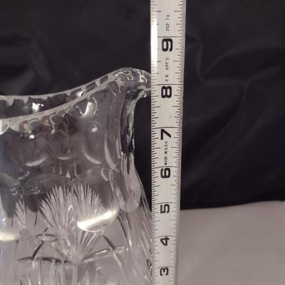 Gorham Crystal Pitcher- Cherrywood Pattern