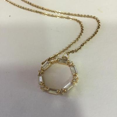 Beautiful Crystal necklace dainty
