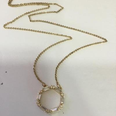 Beautiful Crystal necklace dainty