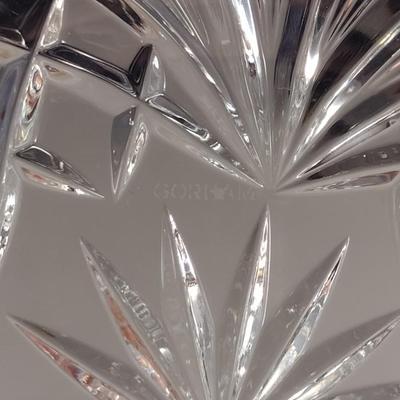 Gorham Crystal Small Salad/Dessert Bowls- Cherrywood Pattern- Approx 5 5/8" in Diameter- Eight Pieces