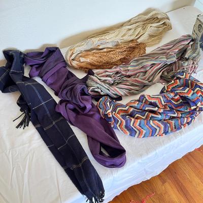 Lot 24 Wrap around scarves