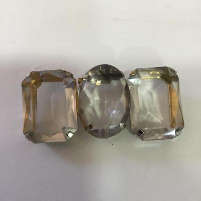 Vintage faux stone brooch