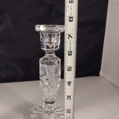 Pair of Gorham Candle Stick Holders- Cherrywood Pattern- Approx 7 1/2" Tall