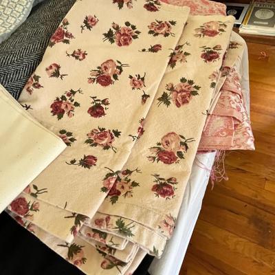 Lot 28 Material & sewing items