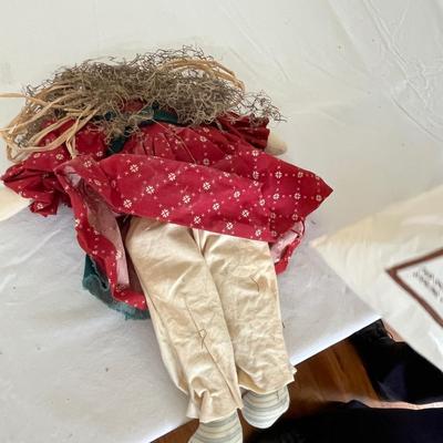 Lot 29 Cloth dolls