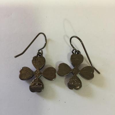 Givenchy crystal earrings Violet crystal