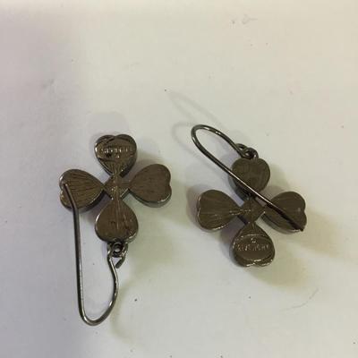 Givenchy crystal earrings Violet crystal