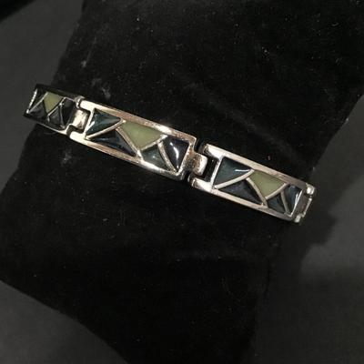 Vintage enamel bracelet