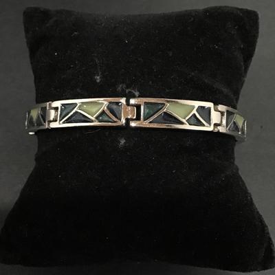 Vintage enamel bracelet