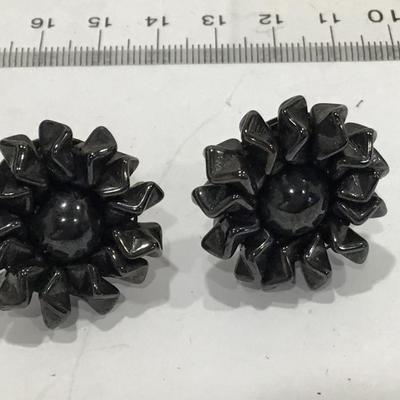 Western Germany Screw Back Earrings