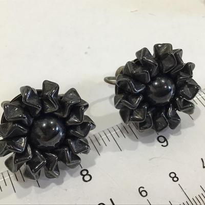 Western Germany Screw Back Earrings