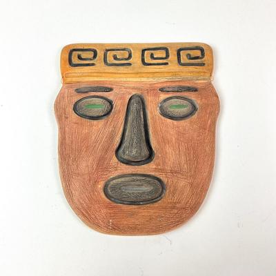 Sale Photo Thumbnail #1221: Bath Wall Decor
Bird measures: 12" long 
Mask measures: 9.5" high x 8" wide
