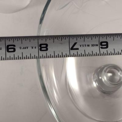 Collection of Glass/Crystal Serve Ware and Home Decor