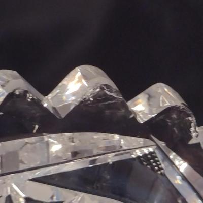 Collection of Glass/Crystal Serve Ware and Home Decor