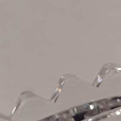 Collection of Glass/Crystal Serve Ware and Home Decor