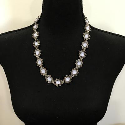 SilverTone fashion necklace