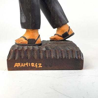 Sale Photo Thumbnail #1241: Signed "Aramirez"
Measures: 12.5" high x 4" wide x 5" deep