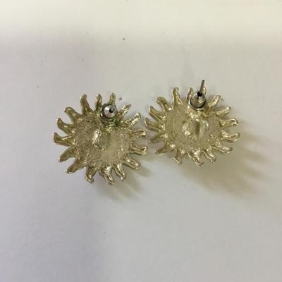 Vintage Sun stud earrings