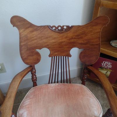Antique Wood Rocking Chair