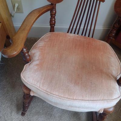 Antique Wood Rocking Chair